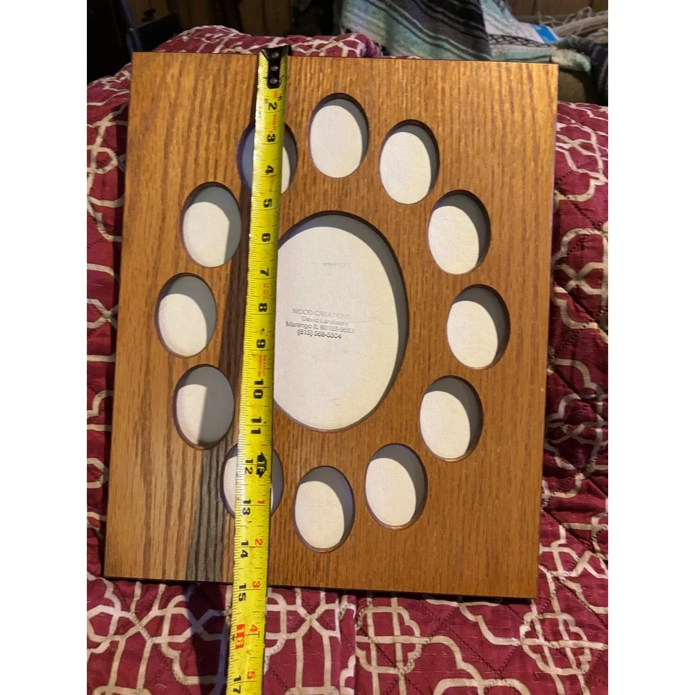 Wood Creations Oak School Years Picture Frame 11x14 13 Opening Collage